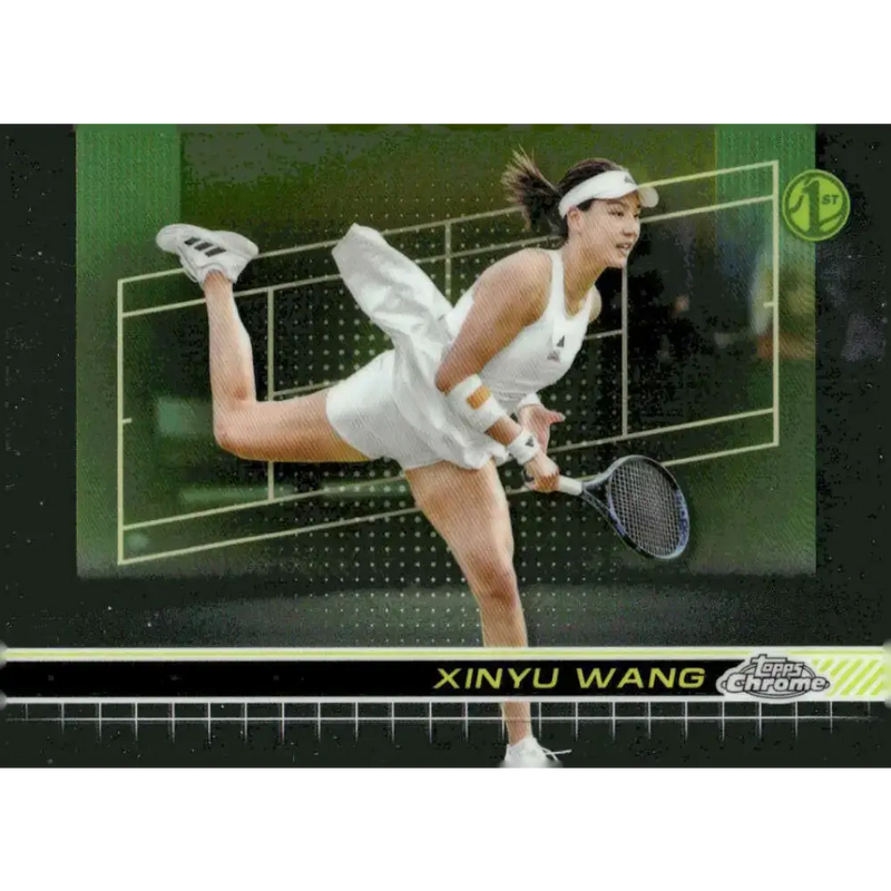 2024 Topps Chrome #109 Xinyu Wang EX Excellent Tennis Card - Other