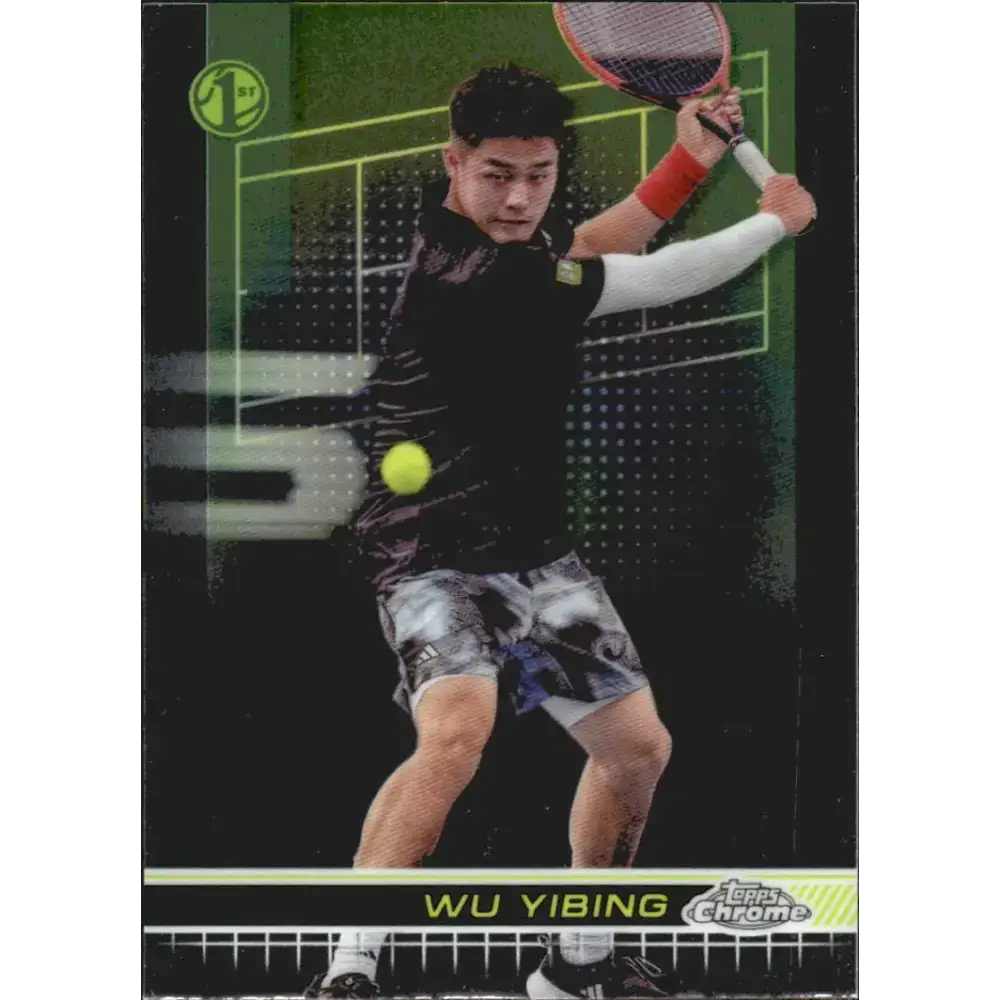 2024 Topps Chrome #11 Wu Yibing EX Excellent Tennis Card - Other