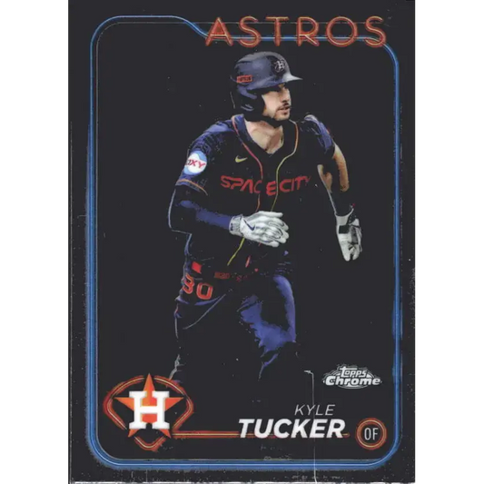 2024 Topps Chrome #112 Kyle Tucker NM-MT Houston Astros Baseball Card - Baseball Card Single