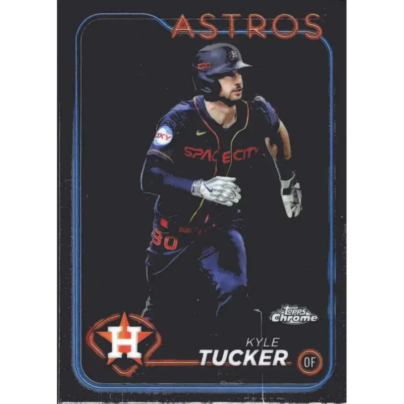2024 Topps Chrome #112 Kyle Tucker NM-MT Houston Astros Baseball Card - Baseball Card Single
