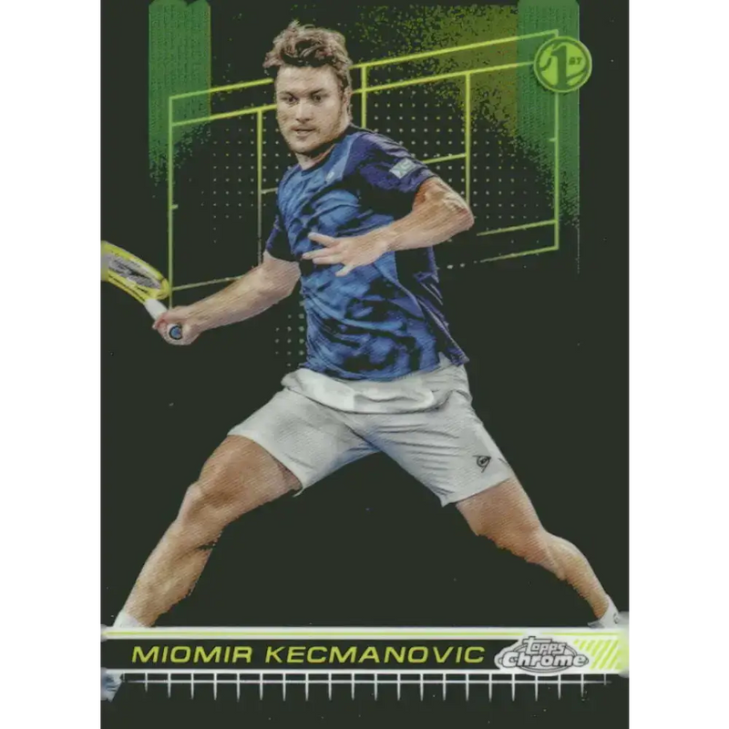 2024 Topps Chrome #114 Miomir Kecmanovic EX Excellent Tennis Card - Tennis Card Single