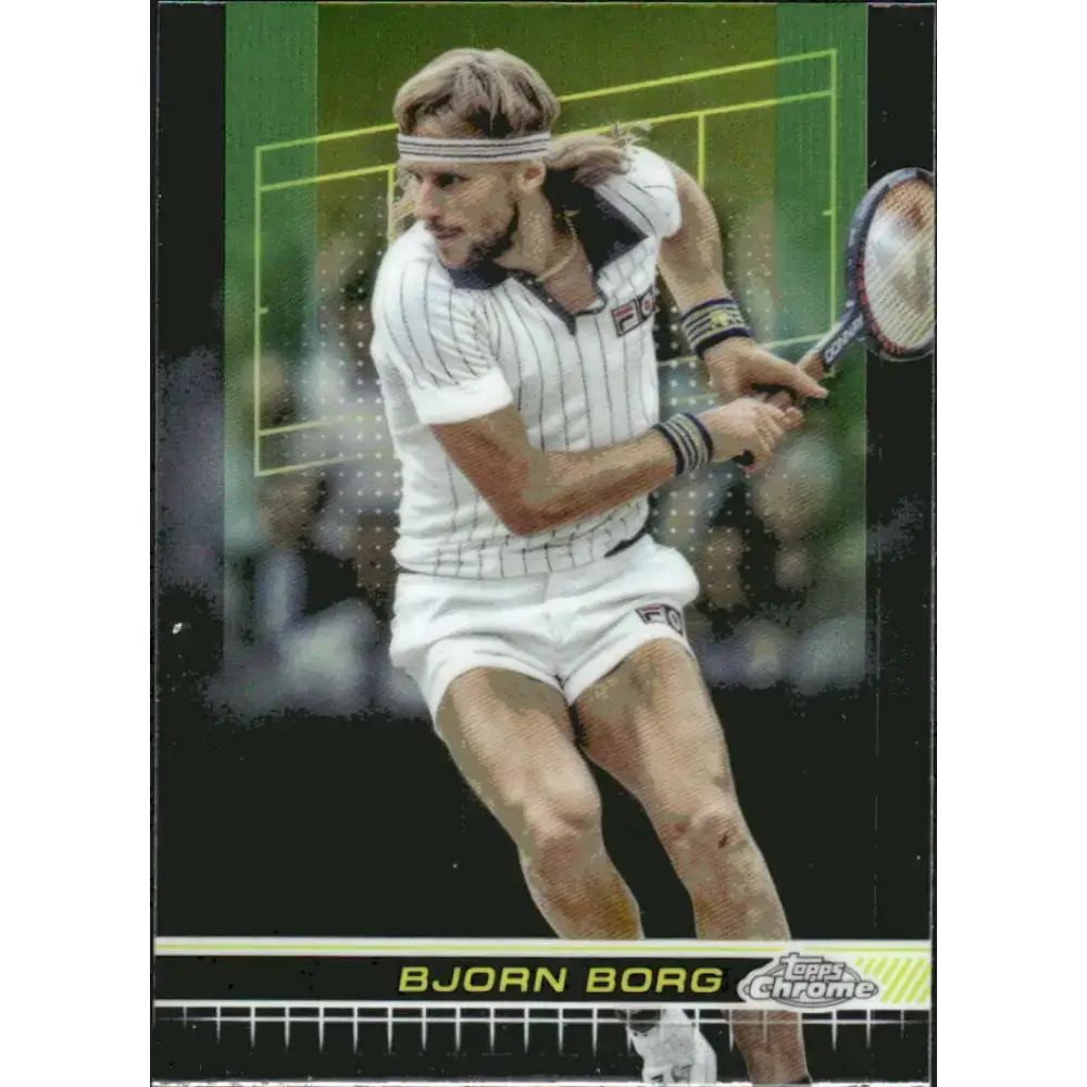 2024 Topps Chrome #115 Bjorn Borg EX Excellent Tennis Card - Other