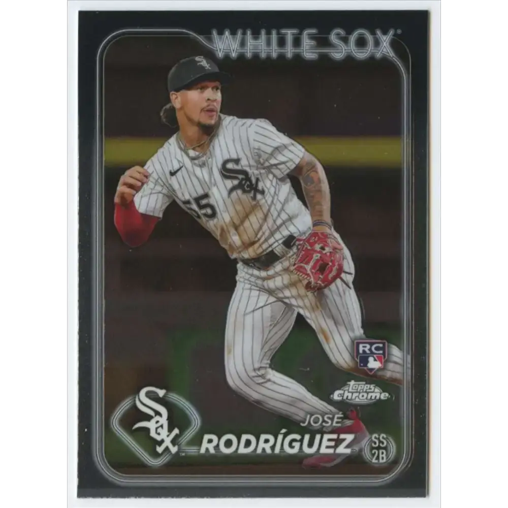 2024 Topps Chrome #115 Jose Rodriguez NM-MT RC Rookie Chicago White Sox Baseball Card - Baseball Card Single