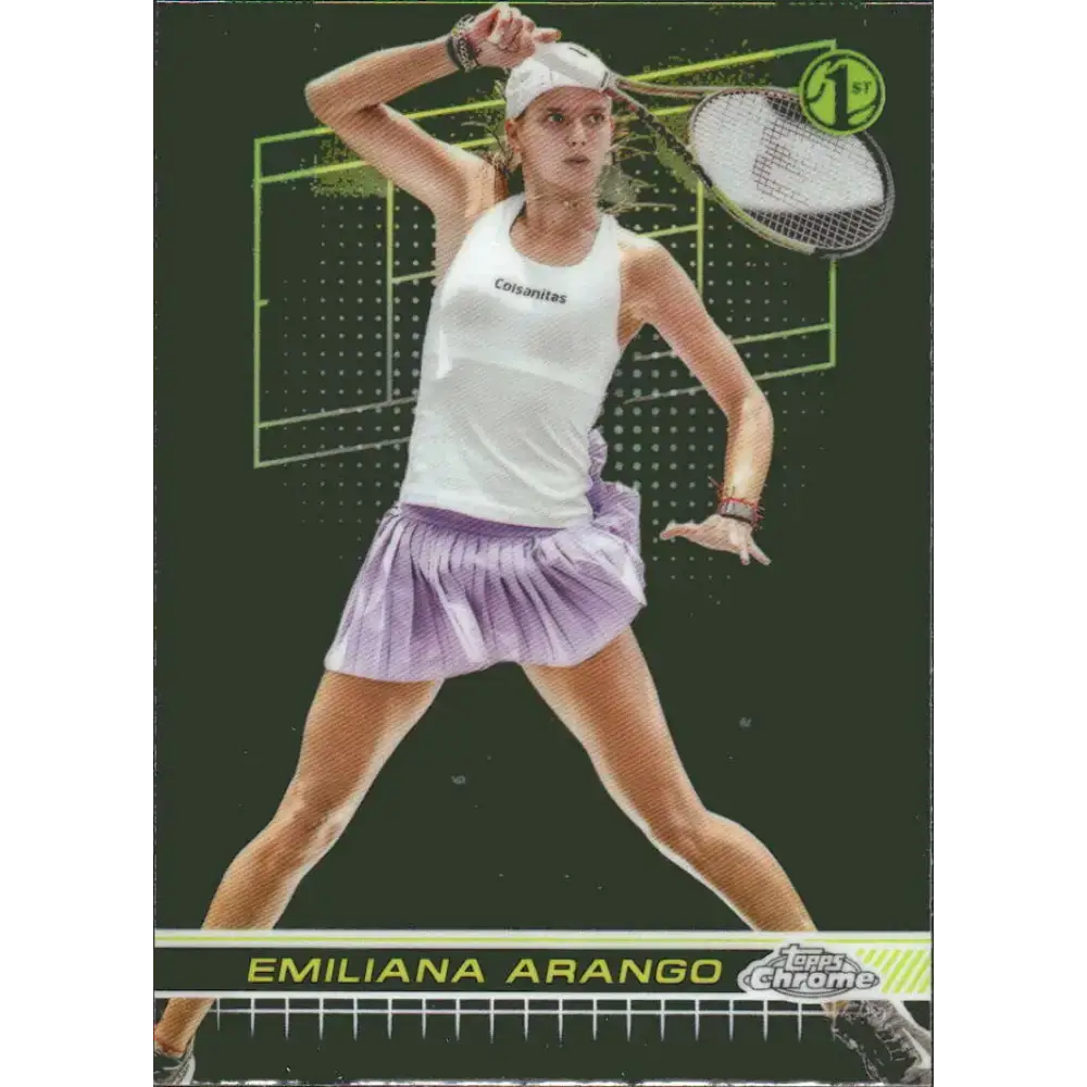 2024 Topps Chrome #116 Emiliana Arango EX Excellent Tennis Card - Other