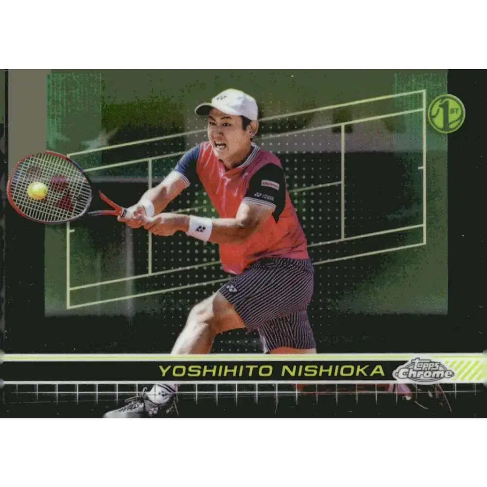 2024 Topps Chrome #12 Yoshihito Nishioka EX Excellent Tennis Card - Other