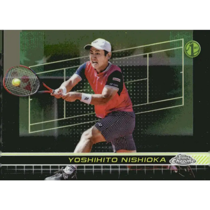 2024 Topps Chrome #12 Yoshihito Nishioka EX Excellent Tennis Card - Other