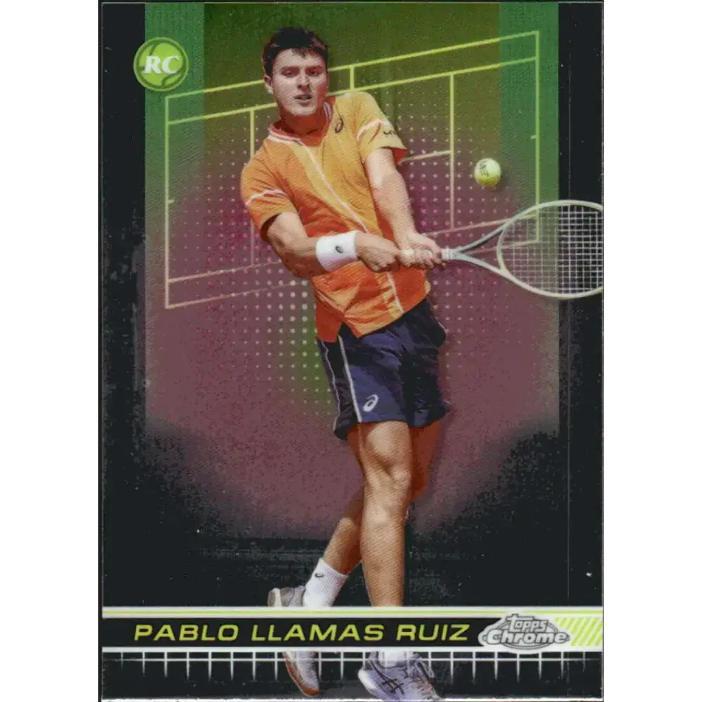 2024 Topps Chrome #120 Pablo Llamas Ruiz EX Excellent RC Rookie Tennis Card - Other