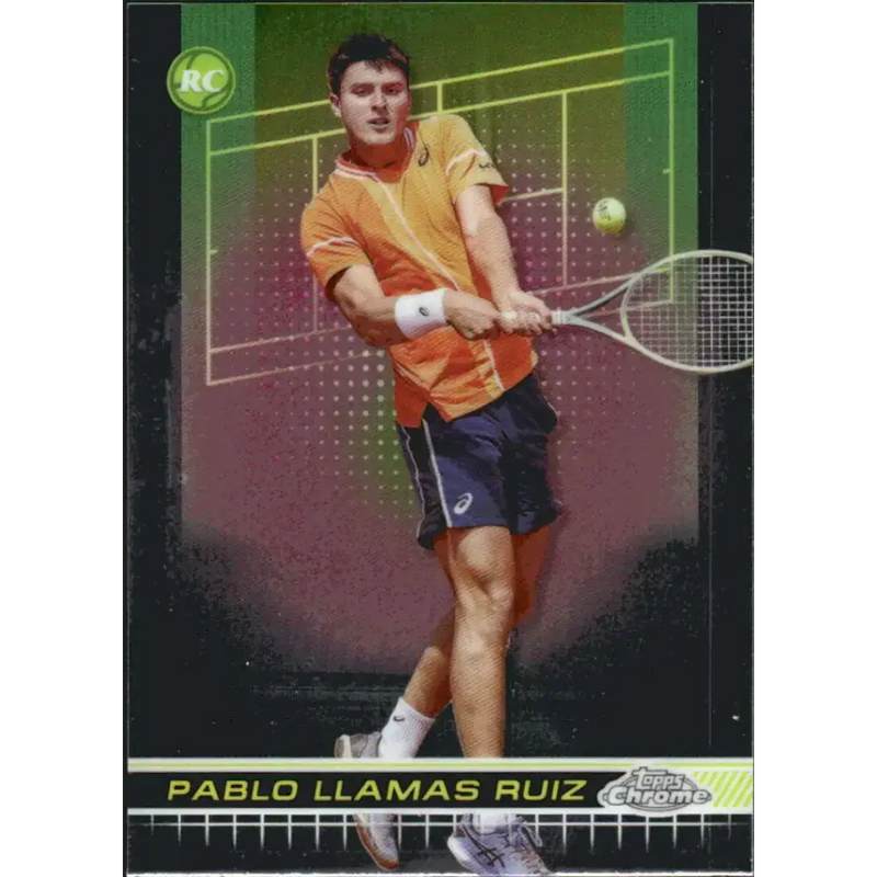 2024 Topps Chrome #120 Pablo Llamas Ruiz EX Excellent RC Rookie Tennis Card - Other