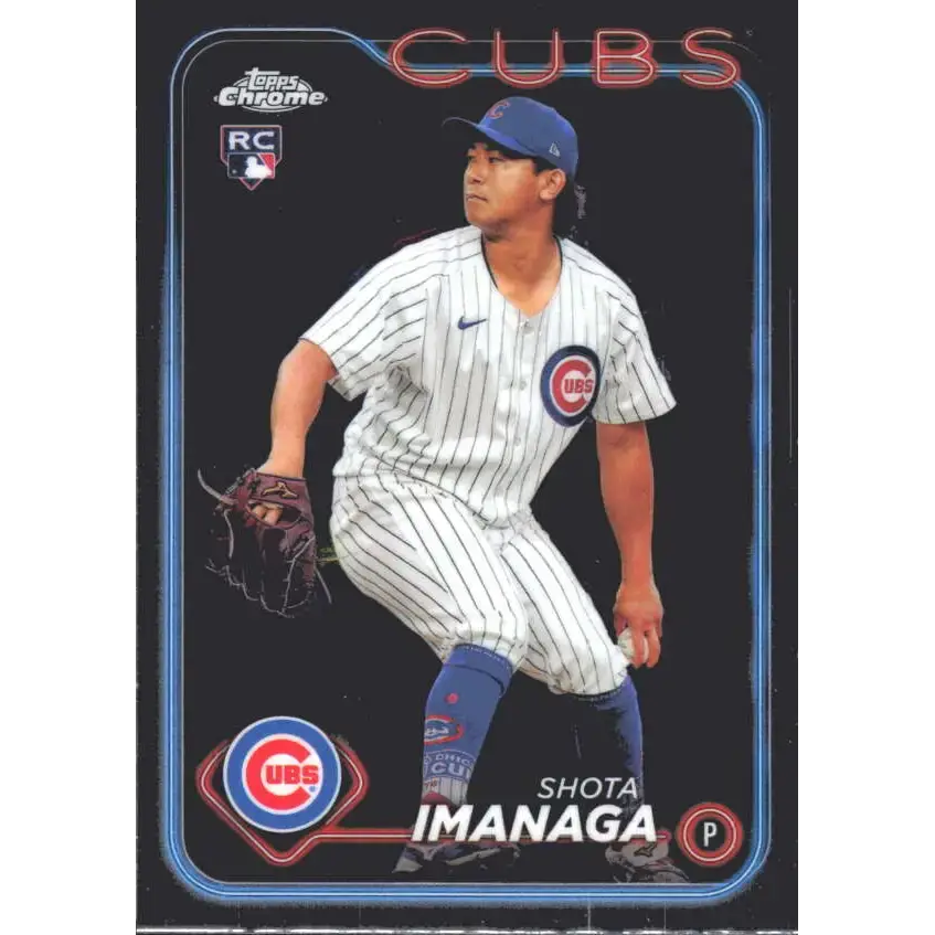 2024 Topps Chrome #121 Shota Imanaga NM-MT RC Rookie Chicago Cubs Baseball Card - Baseball Card Single