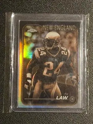 2024 Topps Chrome #123 Ty Law Sepia Refractor - Football Card Single