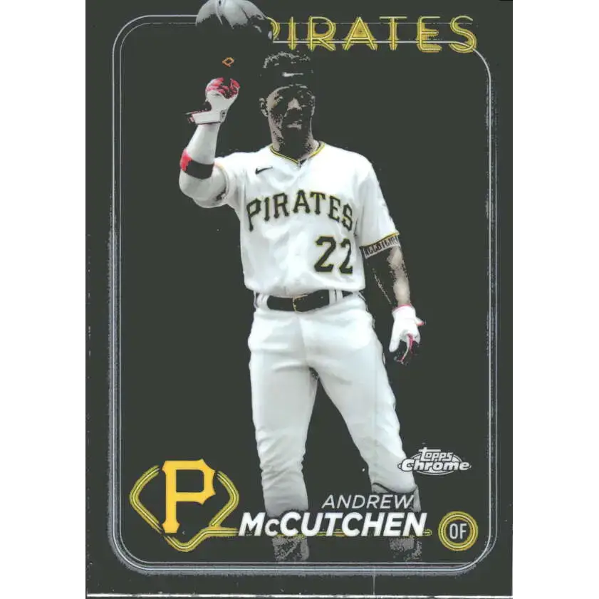 2024 Topps Chrome #124 Andrew McCutchen NM-MT Pittsburgh Pirates Baseball Card - Baseball Card Single
