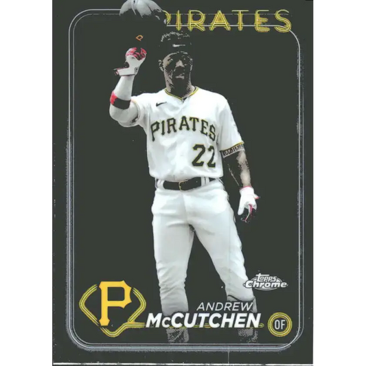 2024 Topps Chrome #124 Andrew McCutchen NM-MT Pittsburgh Pirates Baseball Card - Baseball Card Single