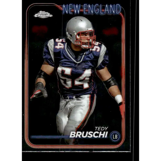 2024 Topps Chrome #124 Tedy Bruschi NM-MT New England Patriots Football Card - Football Card Single