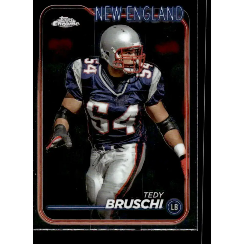 2024 Topps Chrome #124 Tedy Bruschi NM-MT New England Patriots Football Card - Football Card Single