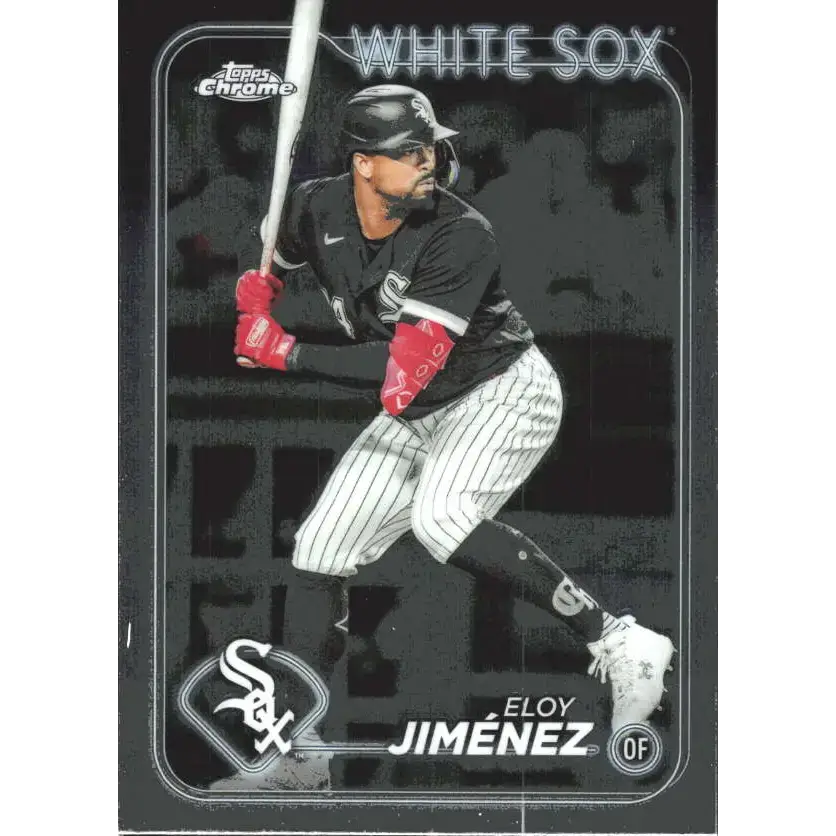 2024 Topps Chrome #125 Eloy Jimenez NM-MT Chicago White Sox Baseball Card - Baseball Card Single