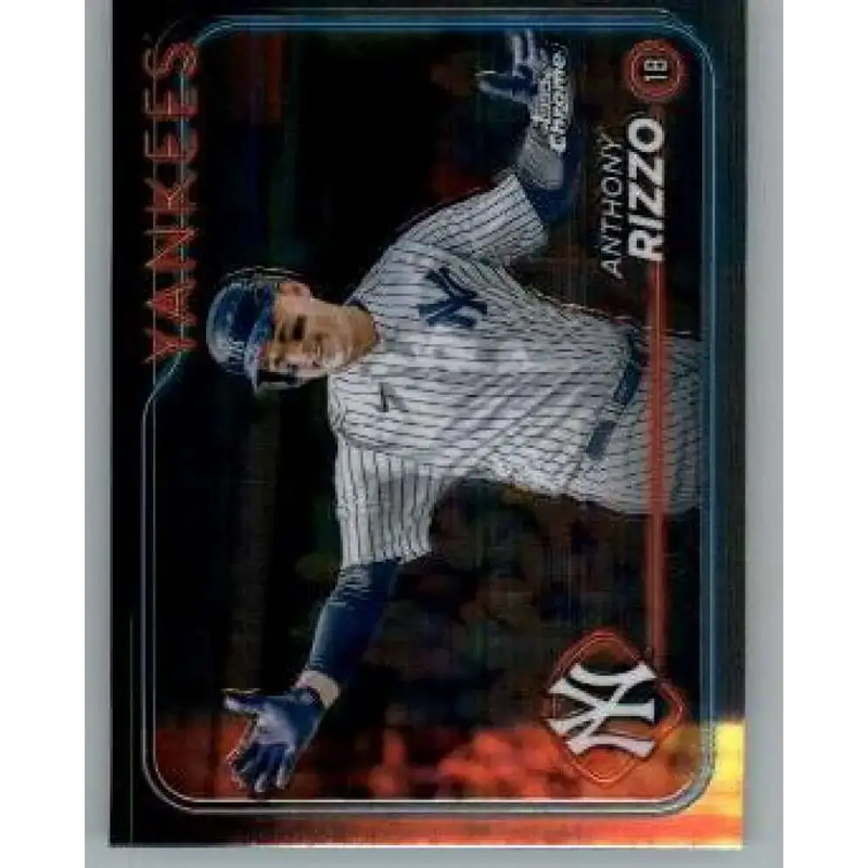2024 Topps Chrome #127 Anthony Rizzo NM-MT New York Yankees Baseball Card - Baseball Card Single
