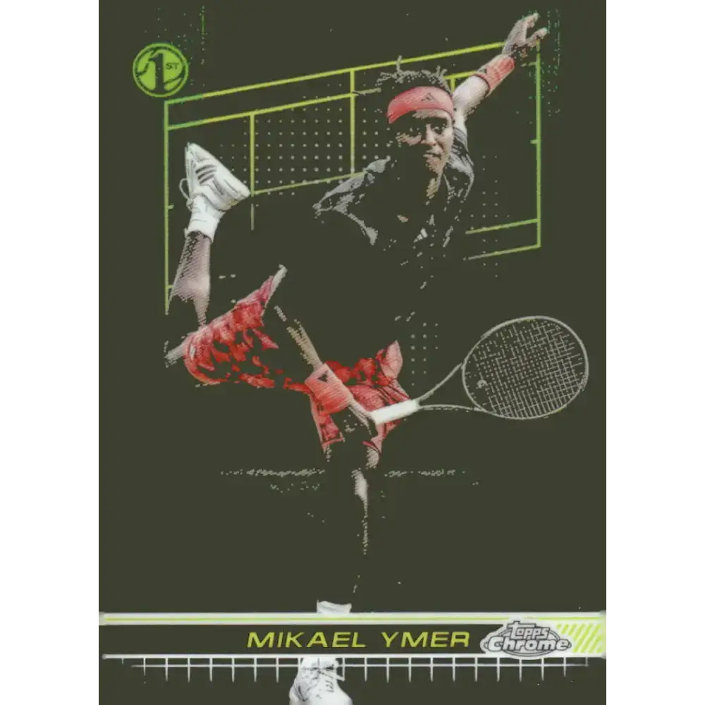 2024 Topps Chrome #129 Mikael Ymer EX Excellent Tennis Card - Tennis Card Single