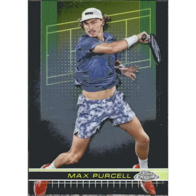 2024 Topps Chrome #13 Max Purcell EX Excellent Tennis Card - Other