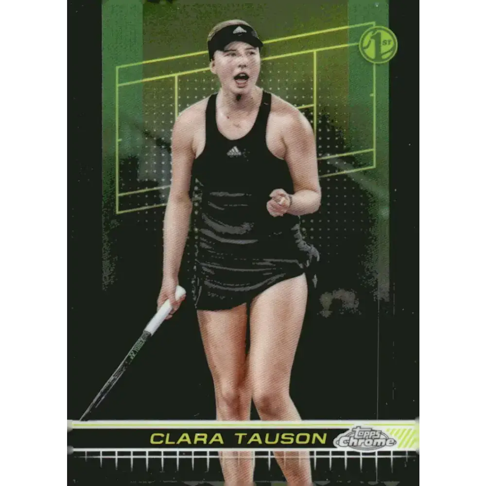 2024 Topps Chrome #131 Clara Tauson EX Excellent Tennis Card - Other