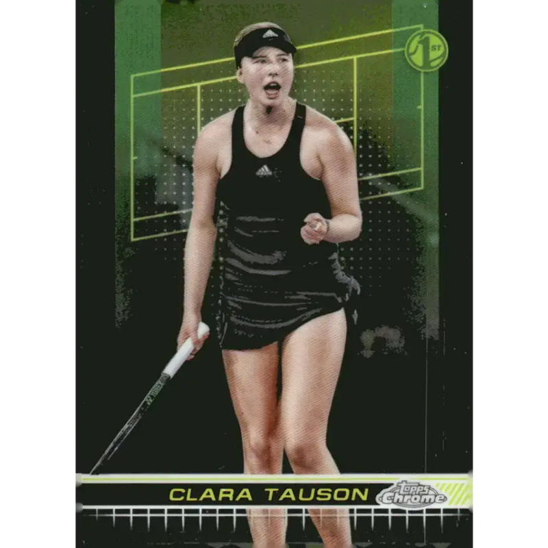 2024 Topps Chrome #131 Clara Tauson EX Excellent Tennis Card - Other