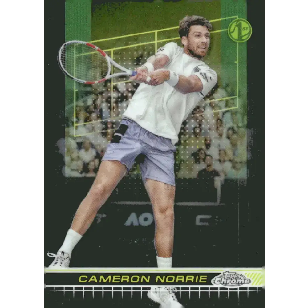 2024 Topps Chrome #136 Cameron Norrie EX Excellent Tennis Card - Tennis Card Single