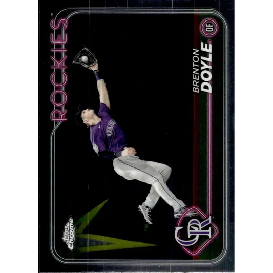 2024 Topps Chrome #139 Brenton Doyle NM-MT Colorado Rockies Baseball Card - Baseball Card Single