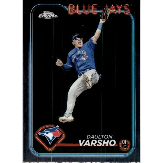 2024 Topps Chrome #140 Daulton Varsho NM-MT Toronto Blue Jays Baseball Card - Baseball Card Single
