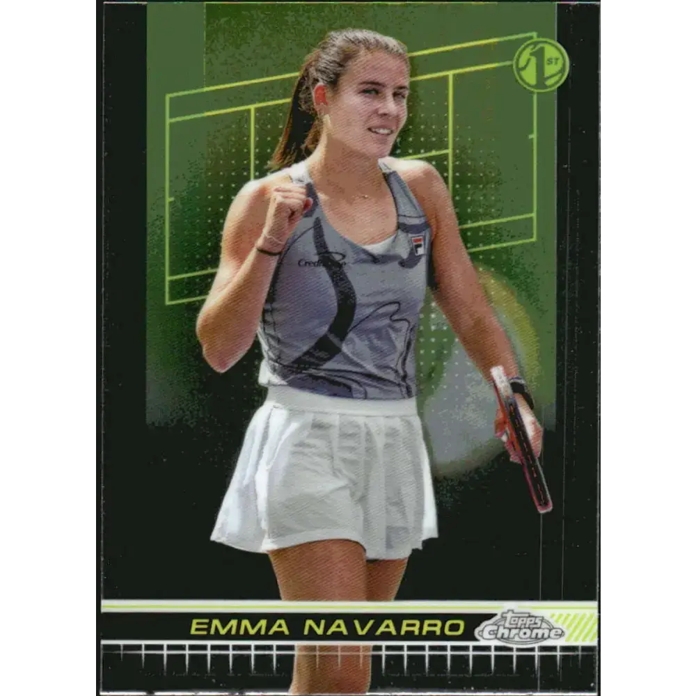 2024 Topps Chrome #141 Emma Navarro EX Excellent Tennis Card - Other