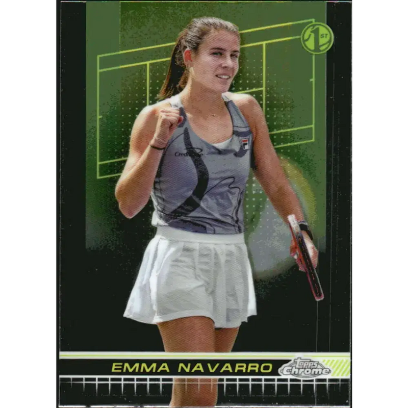 2024 Topps Chrome #141 Emma Navarro EX Excellent Tennis Card - Other