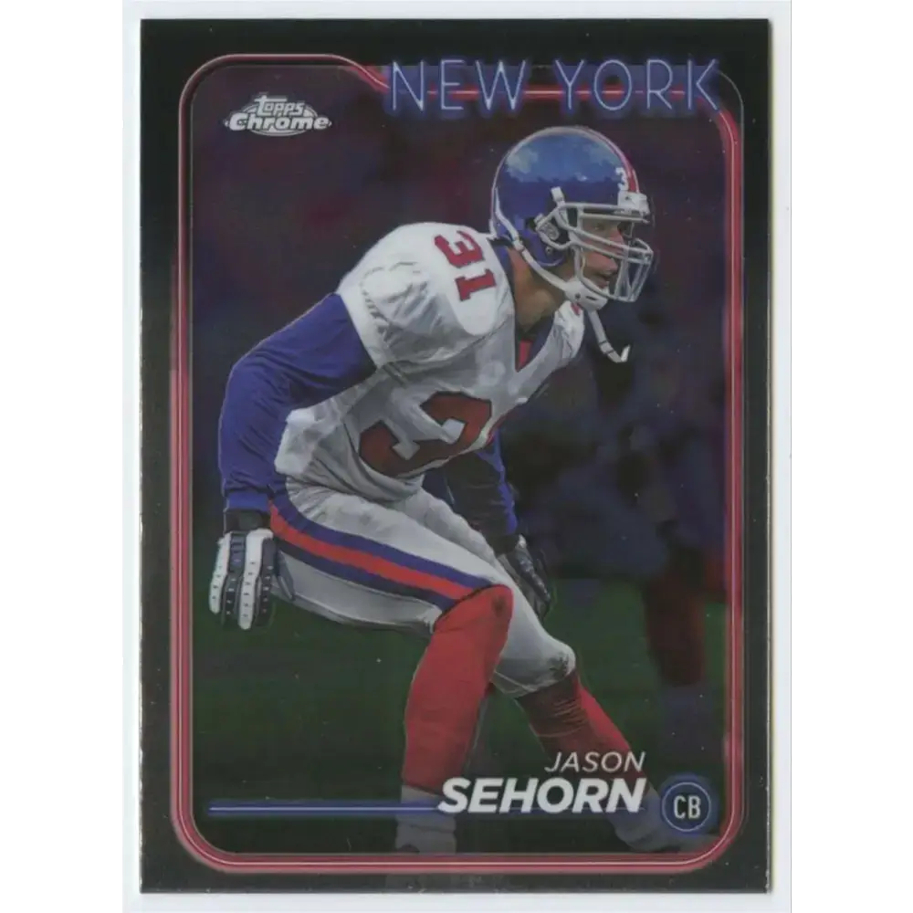 2024 Topps Chrome #141 Jason Sehorn NM-MT New York Giants Football Card - Football Card Single