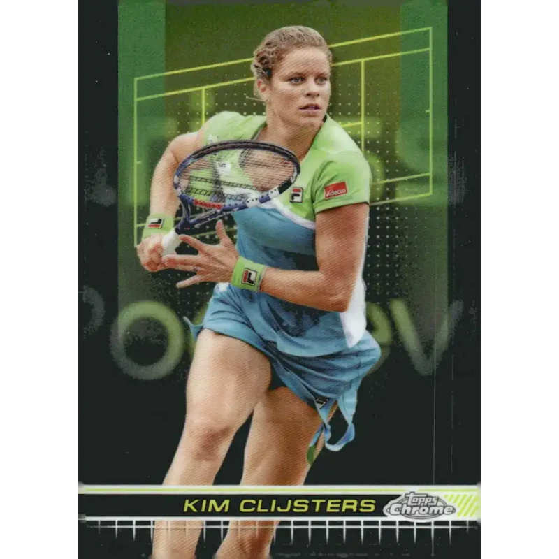 2024 Topps Chrome #142 Kim Clijsters EX Excellent Tennis Card - Tennis Card Single
