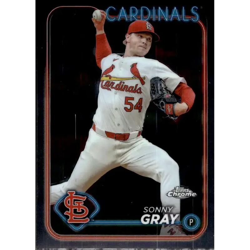 2024 Topps Chrome #143 Sonny Gray NM-MT St Louis Cardinals Baseball Card - Baseball Card Single