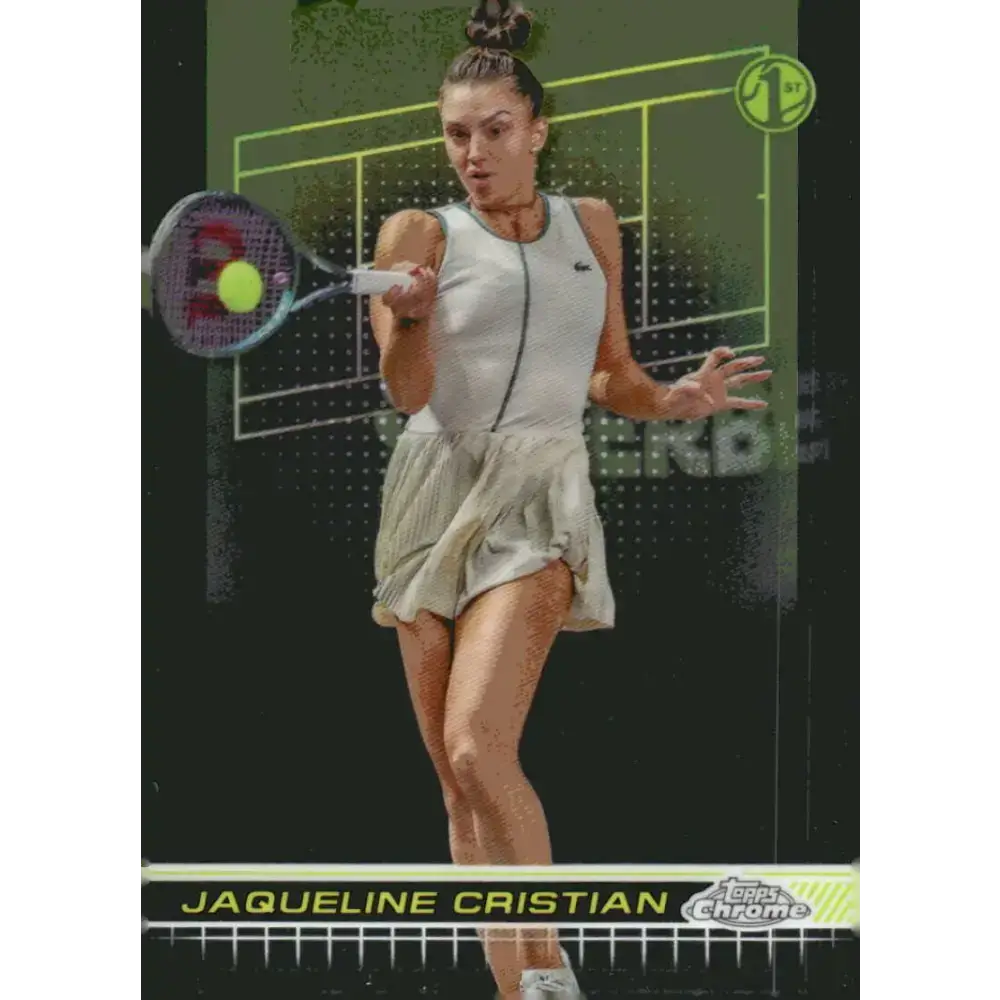2024 Topps Chrome #144 Jaqueline Cristian EX Excellent Tennis Card - Other
