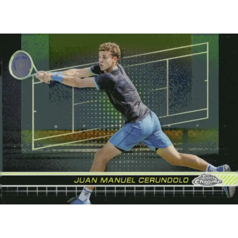 2024 Topps Chrome #145 Juan Manuel Cerundolo EX Excellent Tennis Card - Other