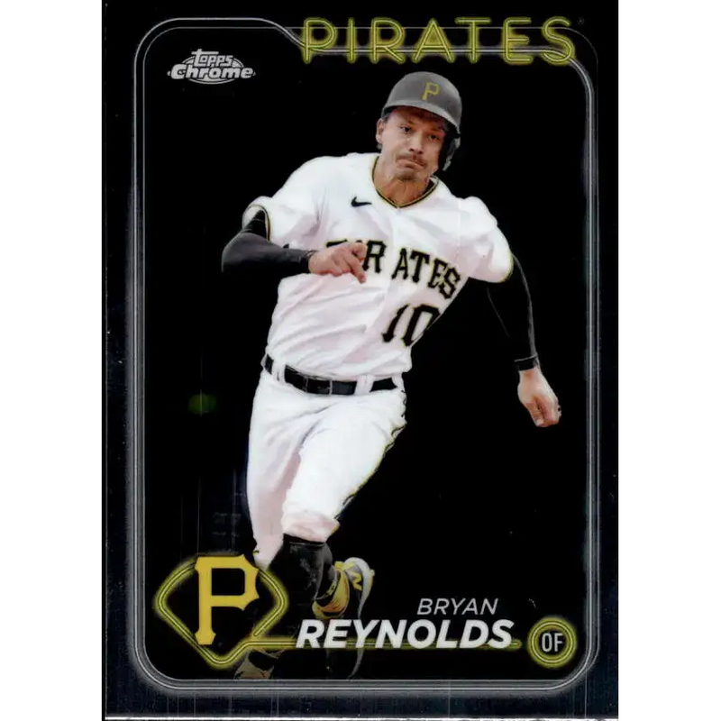 2024 Topps Chrome #146 Bryan Reynolds NM-MT Pittsburgh Pirates Baseball Card - Baseball Card Single
