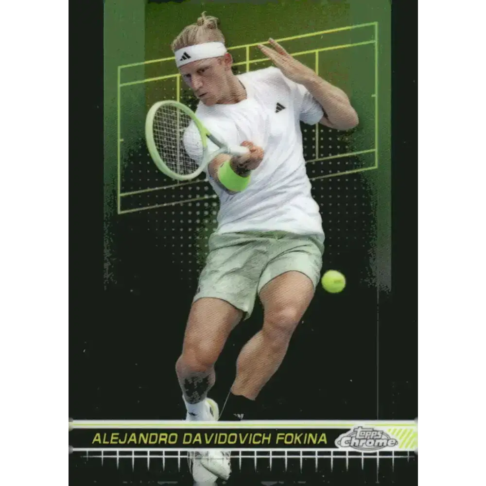 2024 Topps Chrome #148 Alejandro Davidovich Fokina EX Excellent Tennis Card - Other