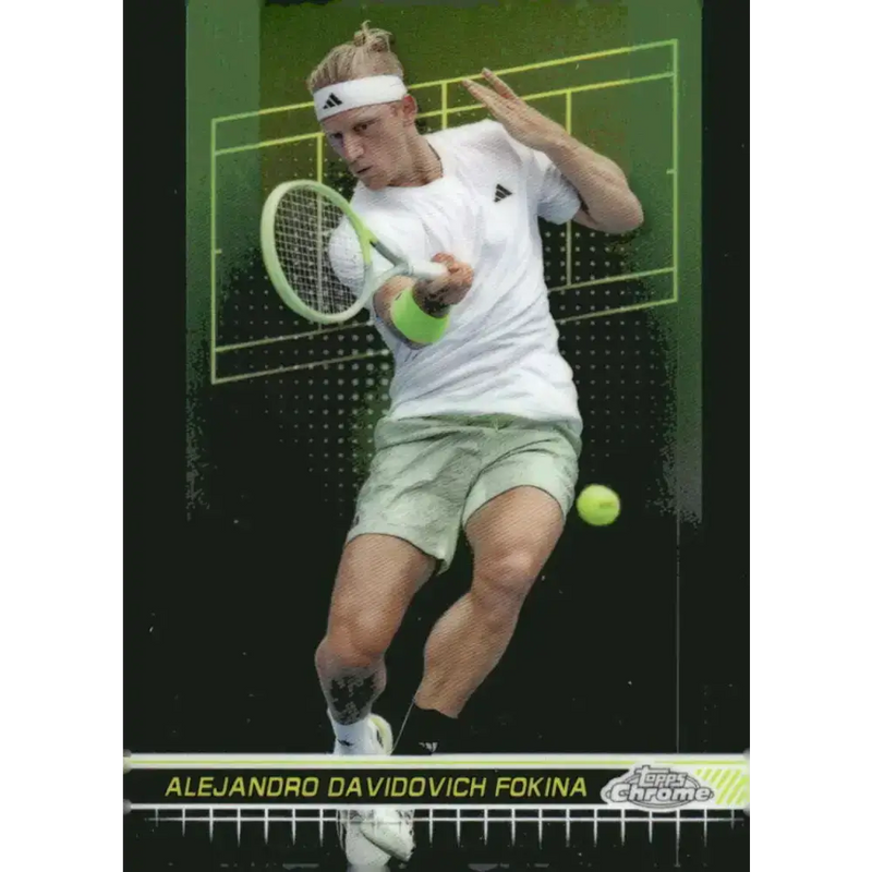 2024 Topps Chrome #148 Alejandro Davidovich Fokina EX Excellent Tennis Card - Other