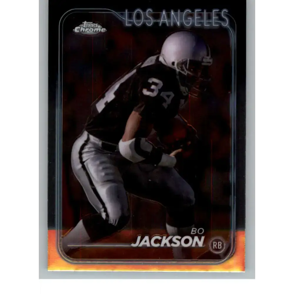 2024 Topps Chrome #150 Bo Jackson NM-MT Los Angeles Raiders Football Card - Football Card Single