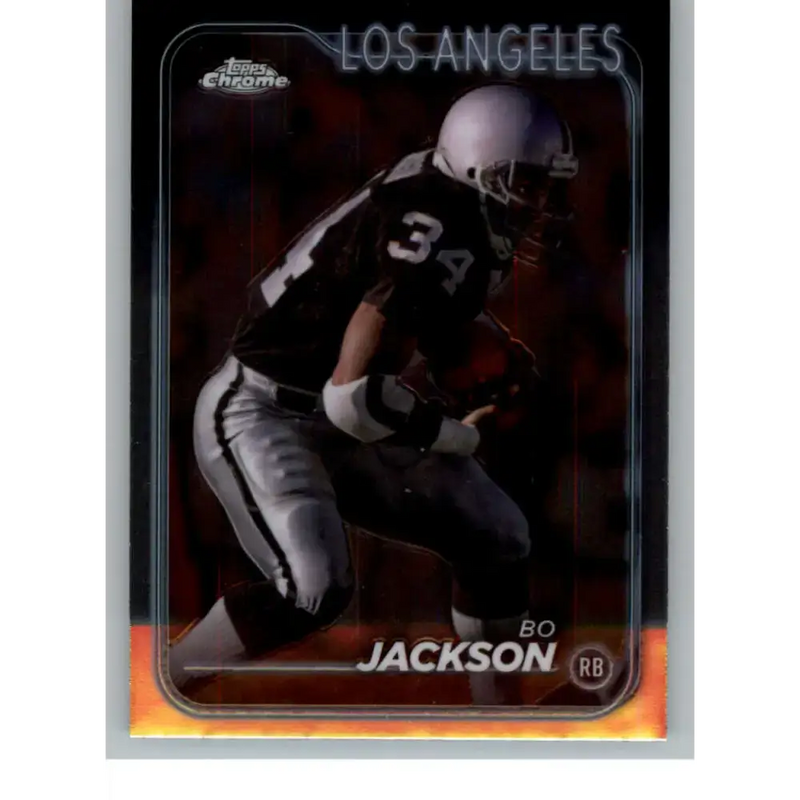 2024 Topps Chrome #150 Bo Jackson NM-MT Los Angeles Raiders Football Card - Football Card Single