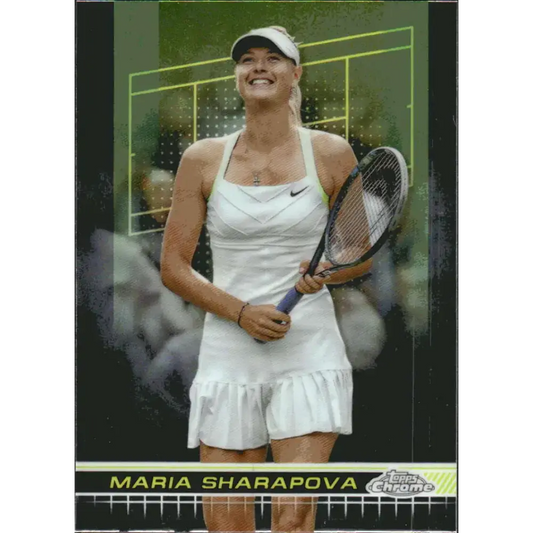 2024 Topps Chrome #153 Maria Sharapova EX Excellent Tennis Card - Tennis Card Single