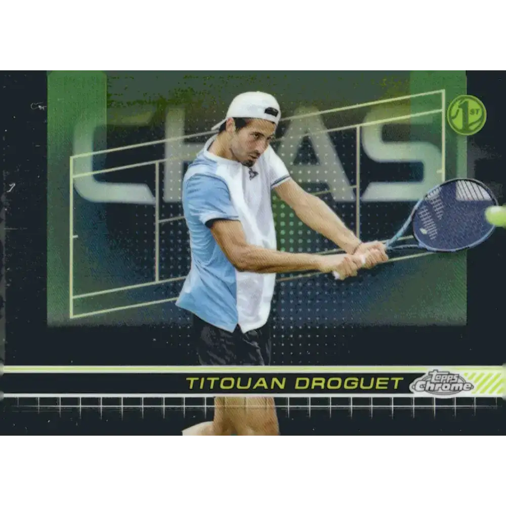 2024 Topps Chrome #155 Titouan Droguet EX Excellent Tennis Card - Other