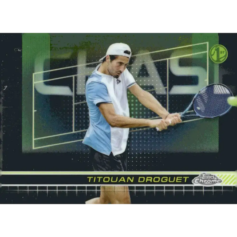 2024 Topps Chrome #155 Titouan Droguet EX Excellent Tennis Card - Other