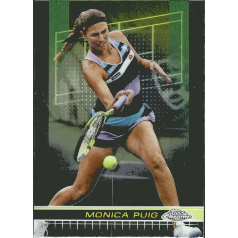 2024 Topps Chrome #157 Monica Puig EX Excellent Tennis Card - Other