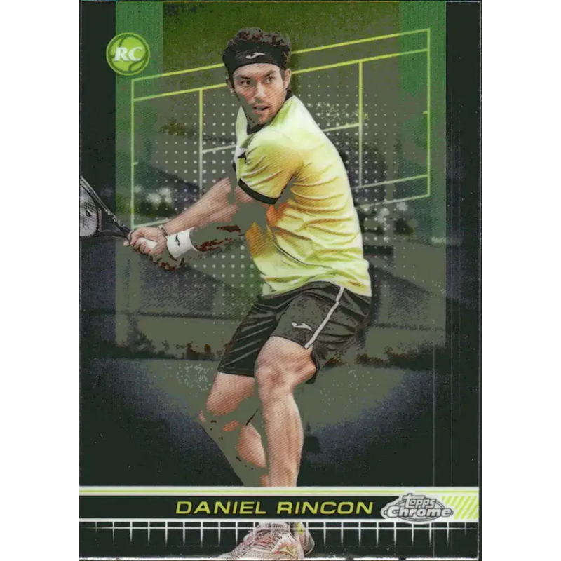 2024 Topps Chrome #158 Daniel Rincon EX Excellent RC Rookie Tennis Card - Other