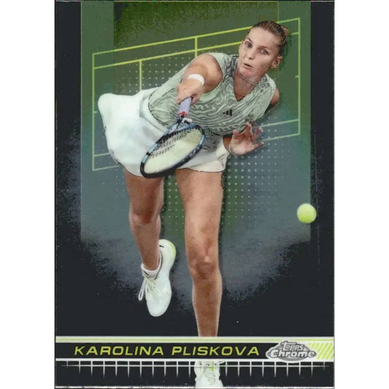 2024 Topps Chrome #16 Karolina Pliskova EX Excellent Tennis Card - Tennis Card Single