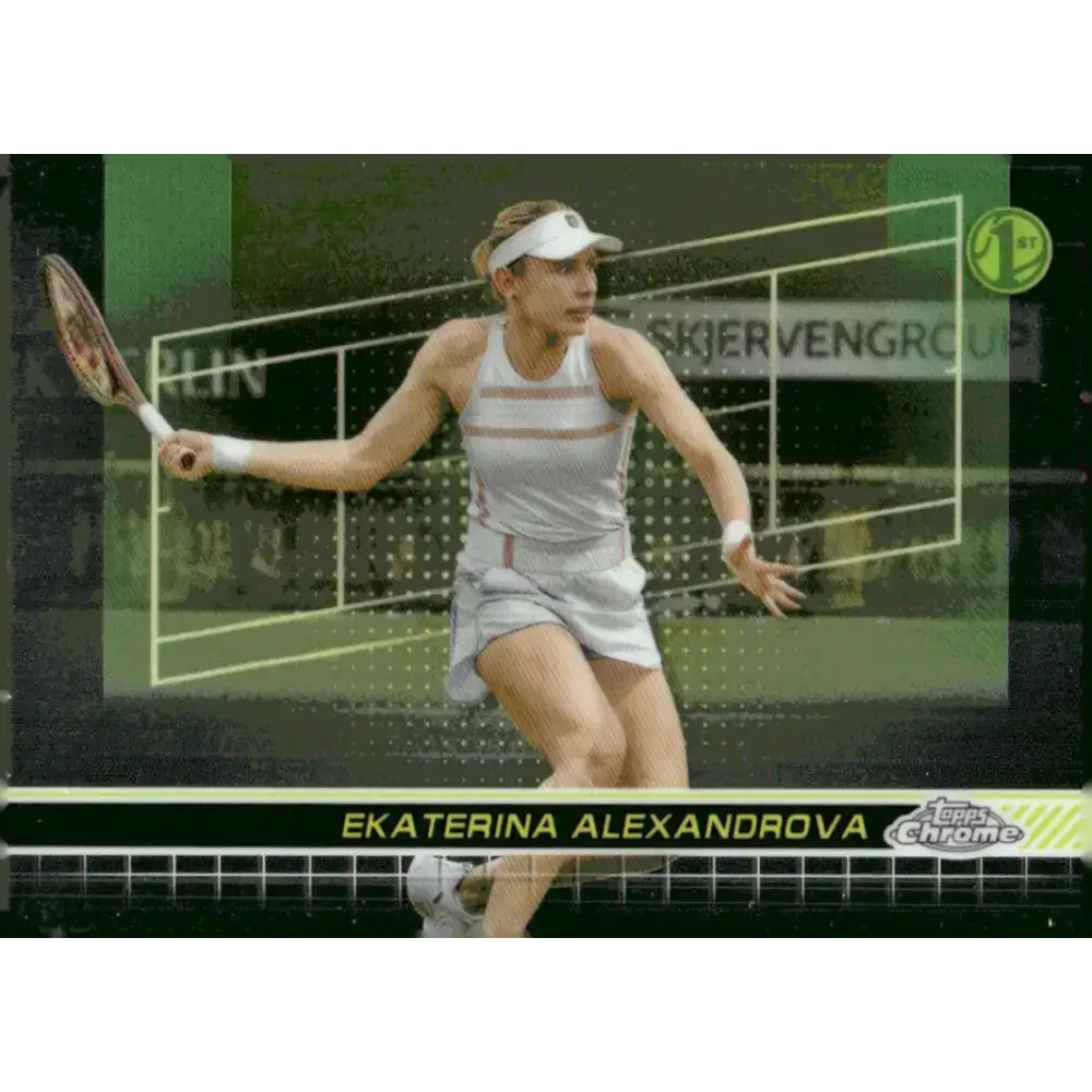 2024 Topps Chrome #162 Ekaterina Alexandrova EX Excellent Tennis Card - Tennis Card Single