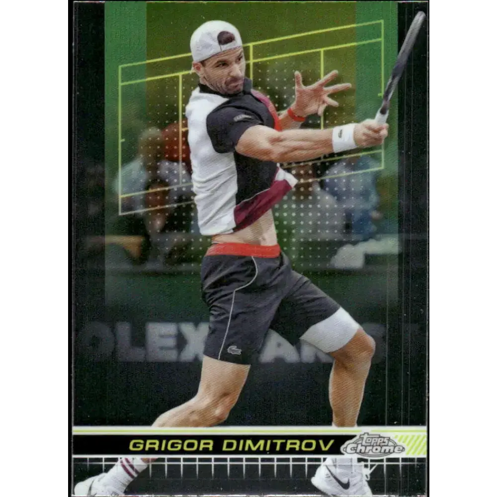 2024 Topps Chrome #163 Grigor Dimitrov EX Excellent Tennis Card - Other