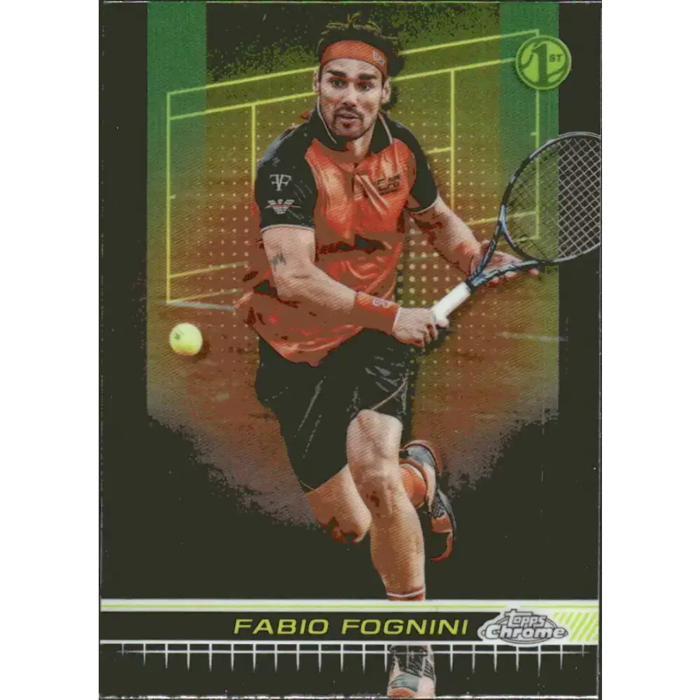 2024 Topps Chrome #165 Fabio Fognini EX Excellent Tennis Card - Other