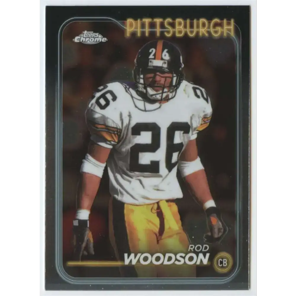 2024 Topps Chrome #166 Rod Woodson NM-MT Pittsburgh Steelers Football Card - Football Card Single