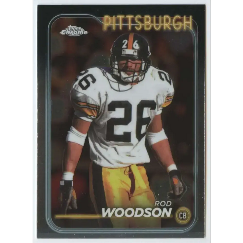 2024 Topps Chrome #166 Rod Woodson NM-MT Pittsburgh Steelers Football Card - Football Card Single